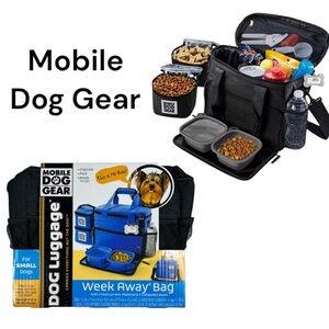New In Package Black Mobile Dog Gear Week Away Bag (Small Dogs)